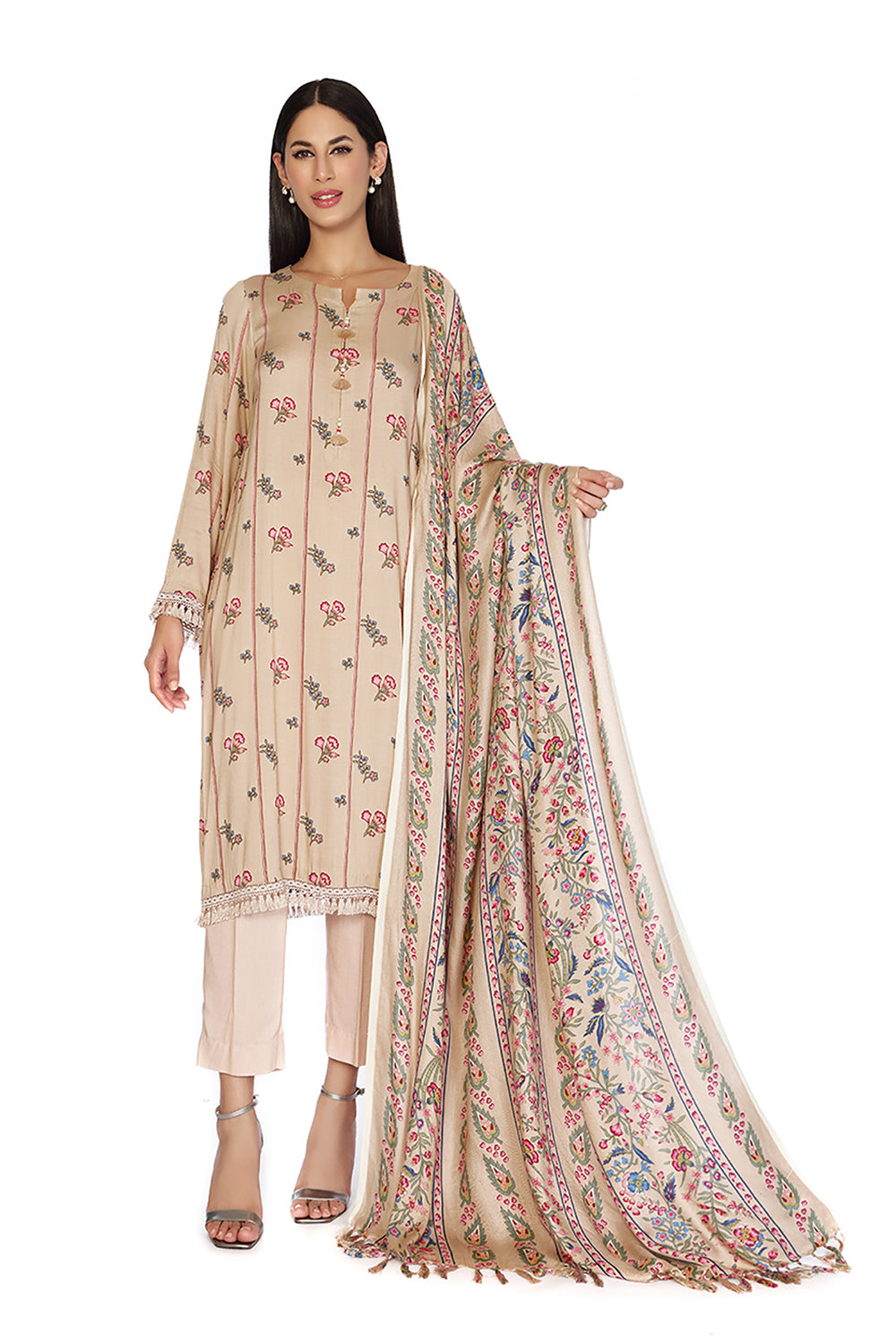 NISHAT LINEN Unstitched FPS Winter Collection2021 Volume01 Nishat FPS