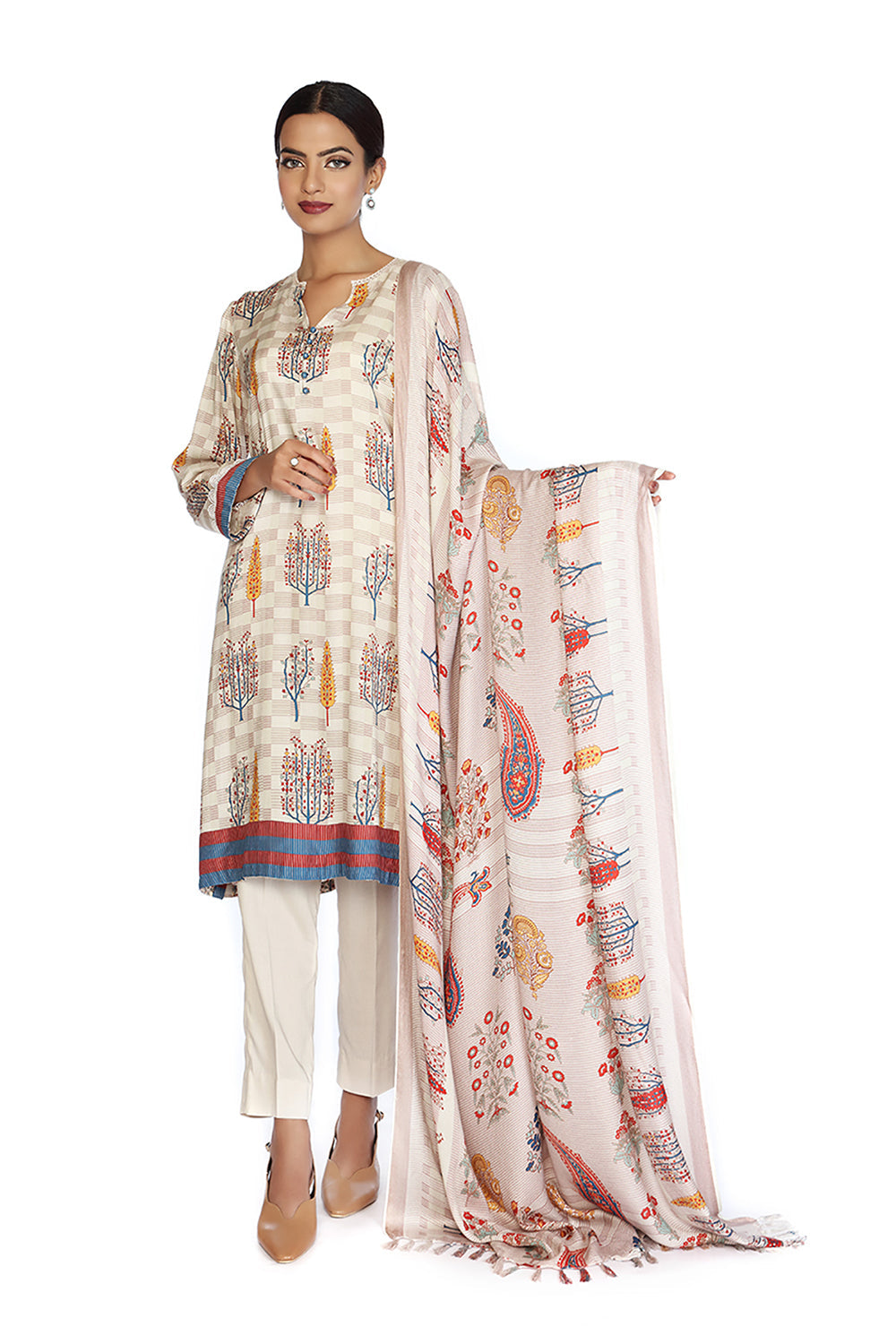 NISHAT LINEN Unstitched FPS Winter Collection2021 Volume01 Nishat FPS