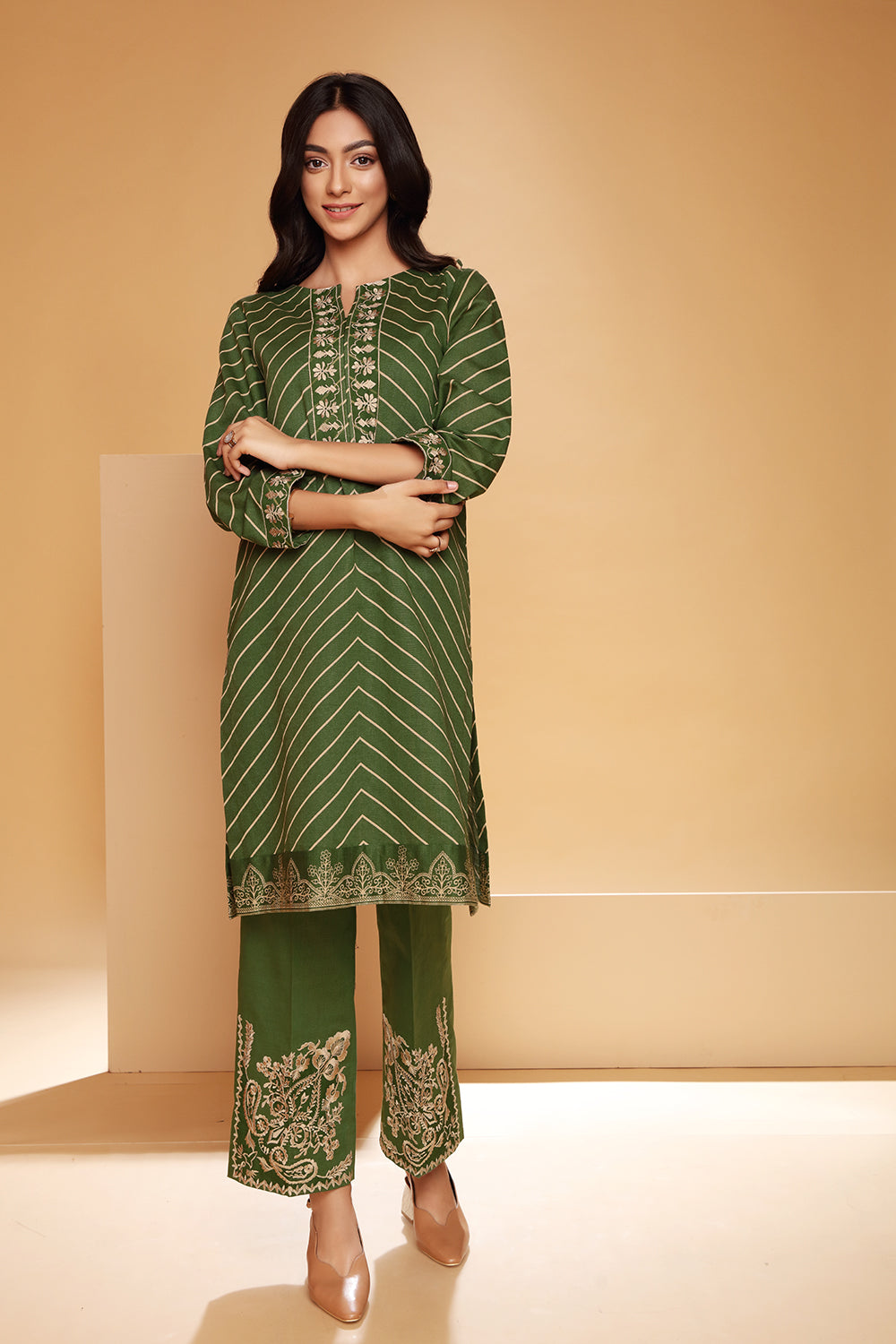 NISHAT LINEN Unstitched FPS Winter Collection2021 Volume01 Nishat FPS