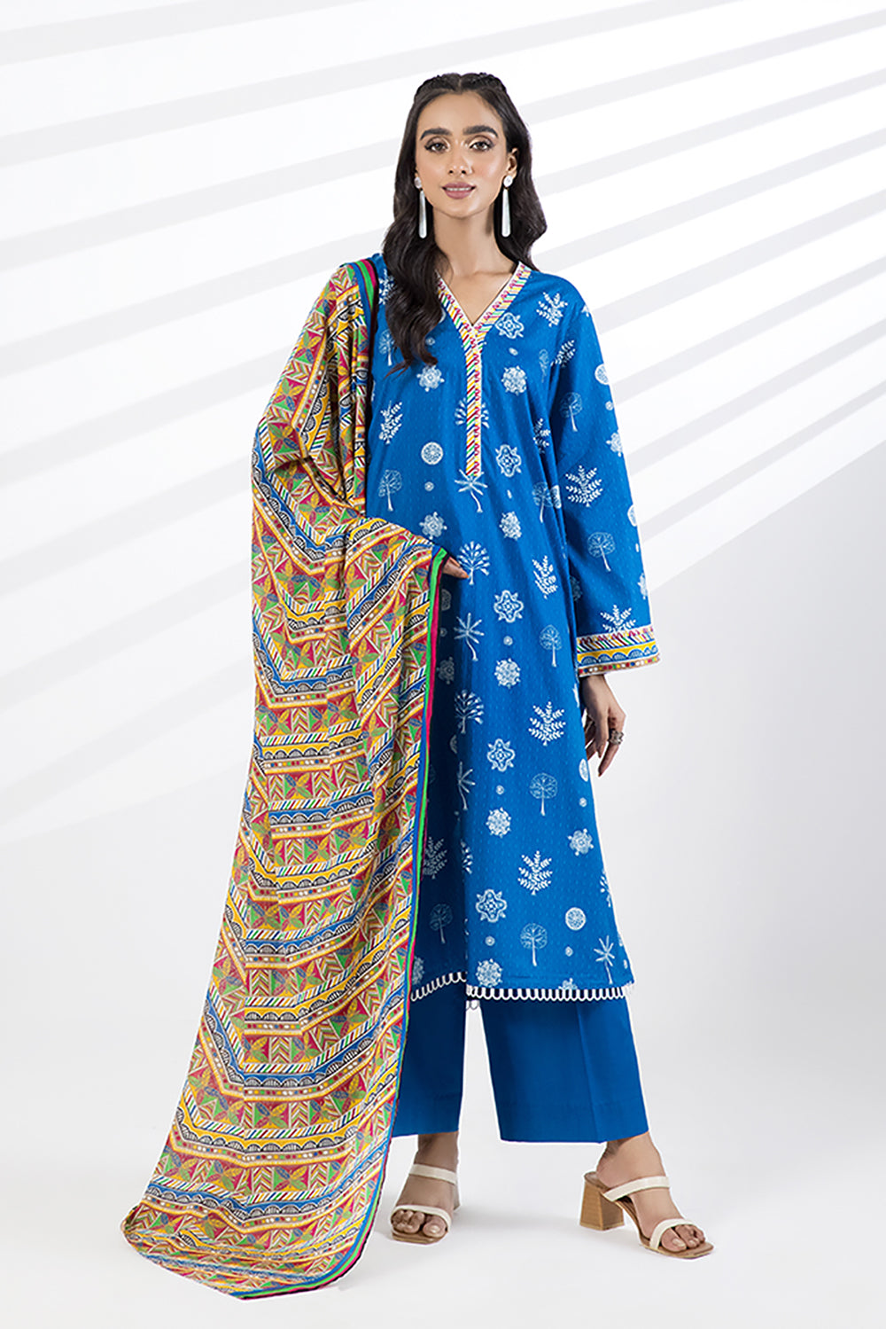 3PC Freedom To Buy Printed Summer Collection 2022 Nishat Linen Nishat FPS