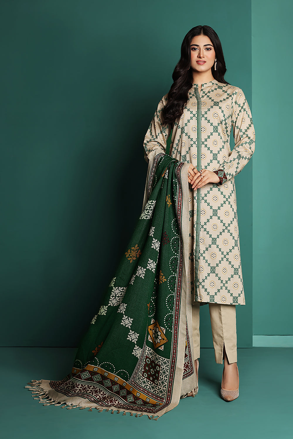 Nishat unstitched sales winter collection 2019