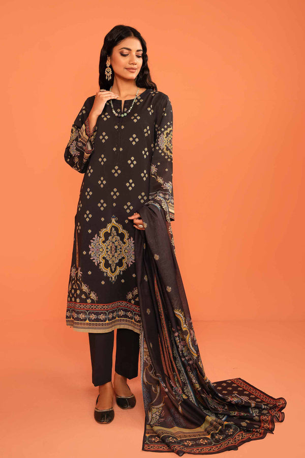 3 Piece - Digital Printed Suit - 42301809