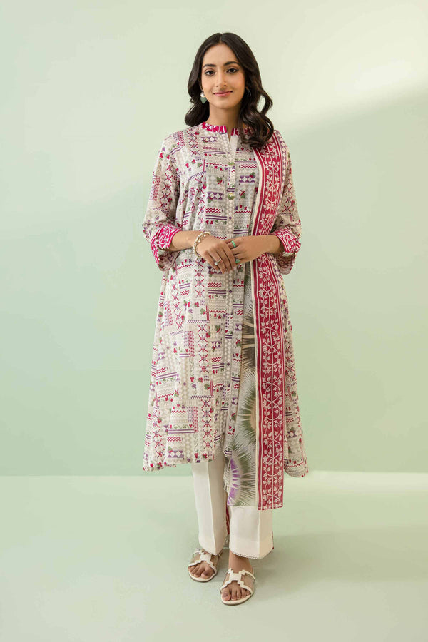 3 Piece - Printed Loose Fabric -  42302105