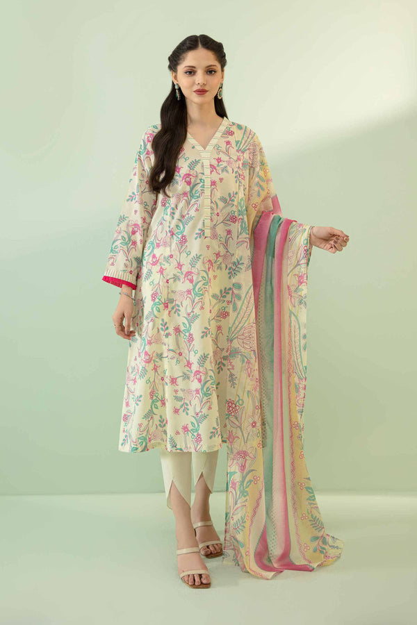 3 Piece - Printed Loose Fabric -  42302115